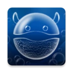 bubble droid live wallpaper android application logo